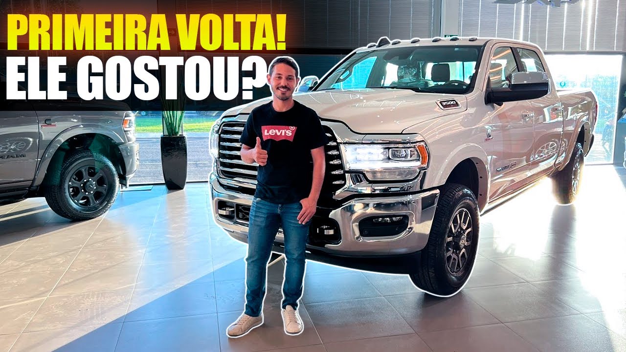BUSCAMOS UMA RAM 3500 LONGHORN ZERO KM NA CONCESSIONÁRIA!!