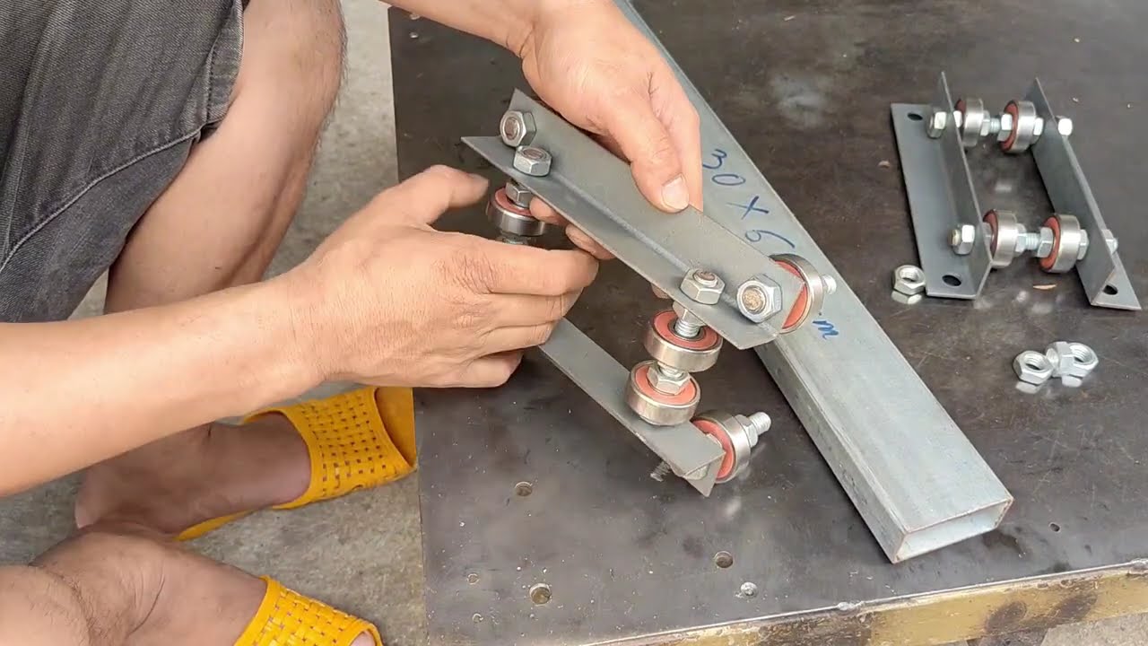 #diy #tool . Tự lắp ráp một bộ ray trượt đơn giản hiệu quả chắc chắn ai cũng làm được