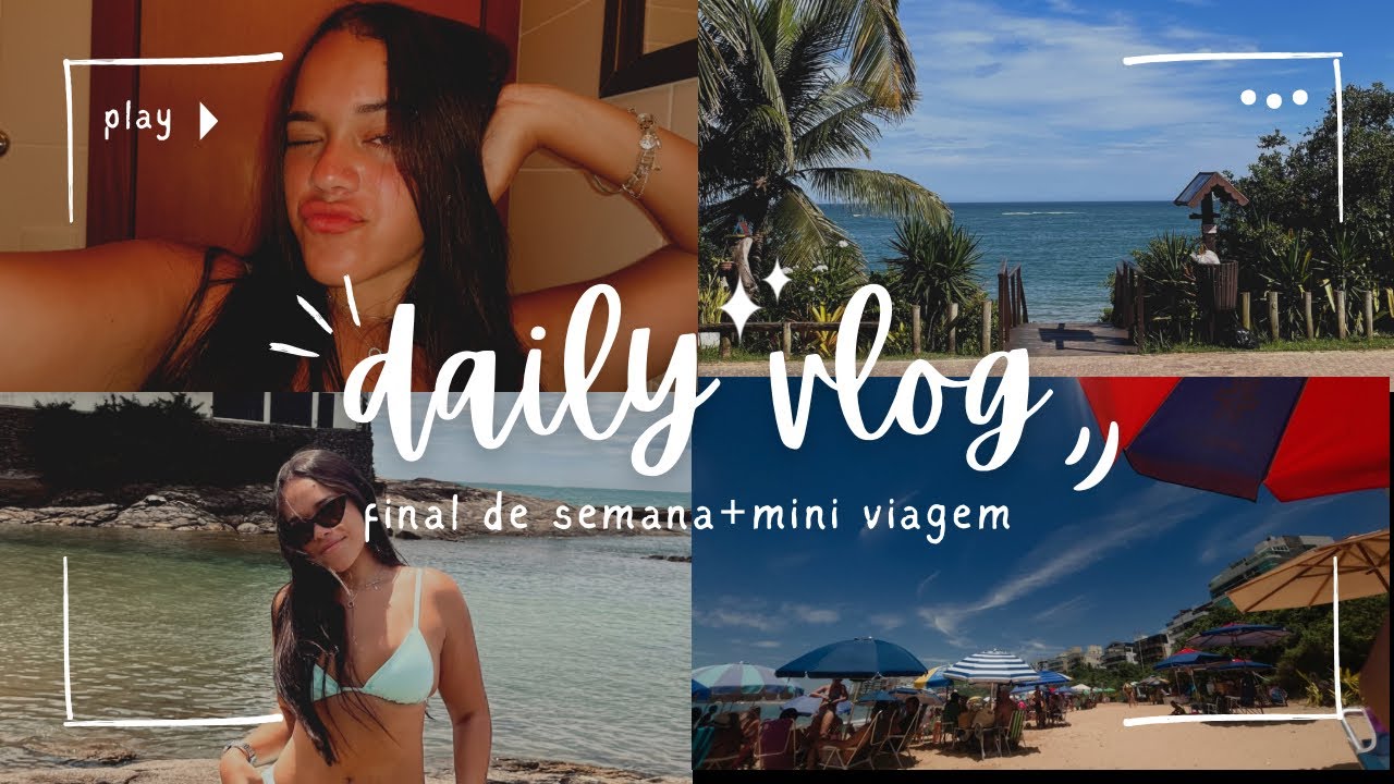 VLOG| final de semana em Guarapari ⭐️
