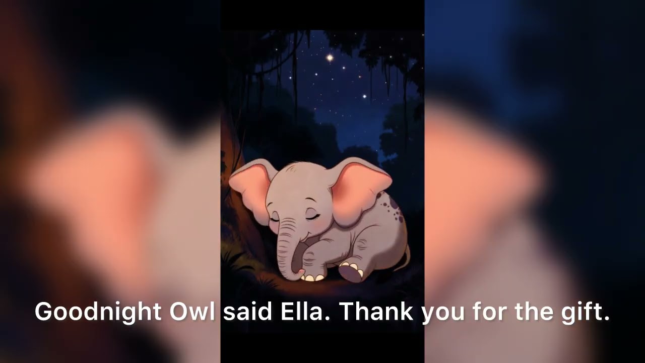 Peaceful Bedtime Story for Kids 🐘 The Little Elephant (Sleep Aid for Children)