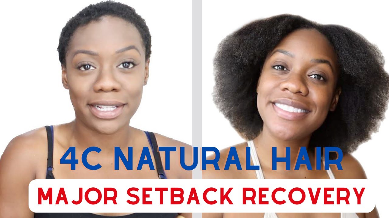 4C Natural Hair Major Damage SETBACK Recovery, Length Check, Wash Day Routine |  3.5 Years Update