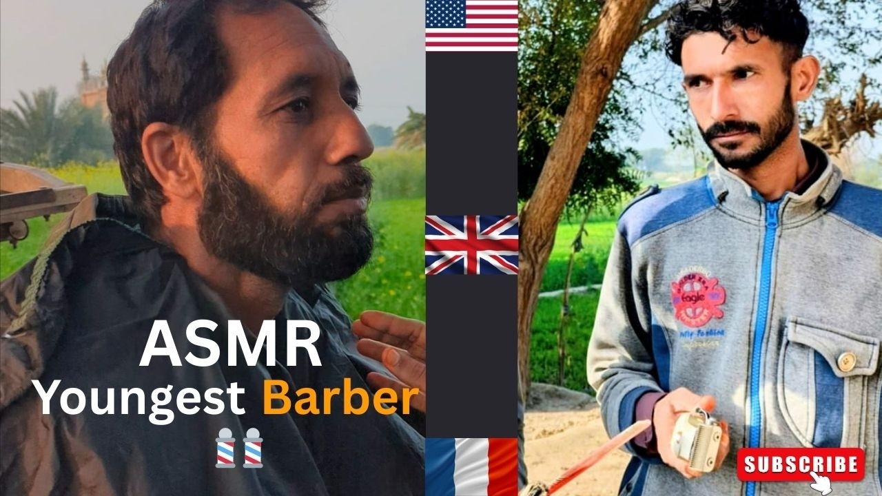 ASMR Fast Relaxing Shave with Old Barber 👨‍🦳 | Satisfying Razor Sounds Asmr Bali