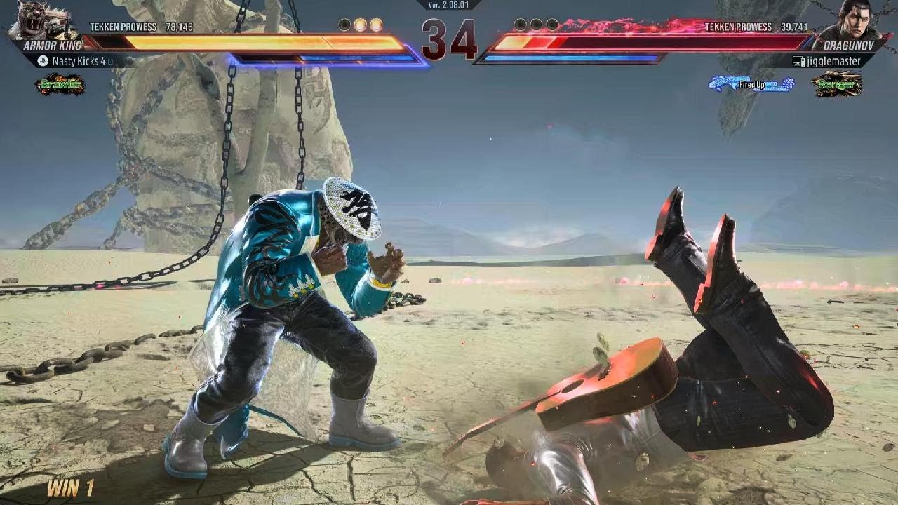 Armor king Vs Dragunov 2