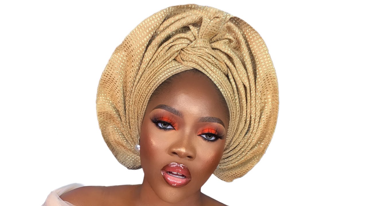 UNCONVENTIONAL DOUBLE SIDED FAN GELE | TRENDING GELE STYLE