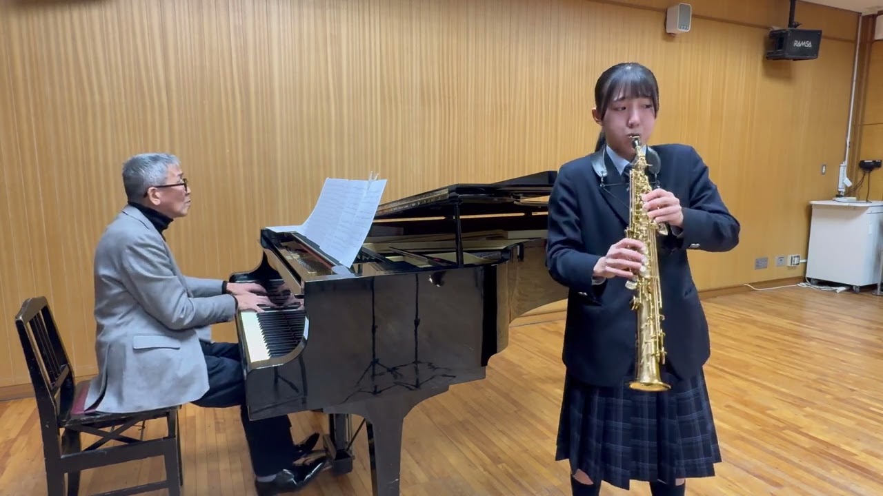 S.Sax.ソロ：ソプラノサックスとピアノのためのエアーズ/田嶋勉 Airs for Soprano Saxophone and Piano DL-A0014-07