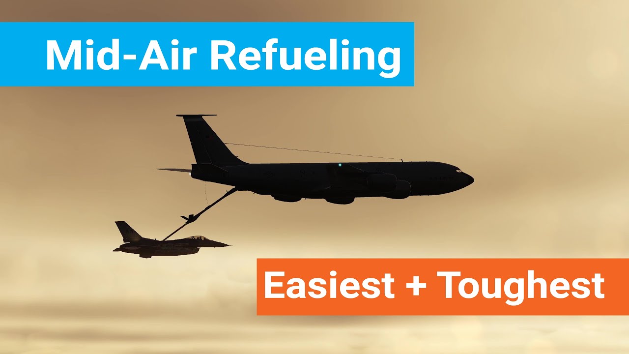 Миссия DCS Air Refueling Mission — самые простые и самые сложные для заправки авиационные модули