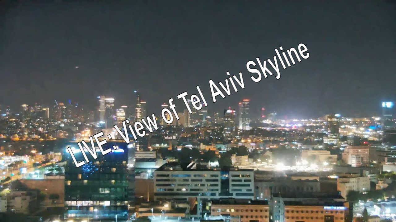 Israel Palestinians: View of Tel Aviv skyline as concern over regional escalation grows