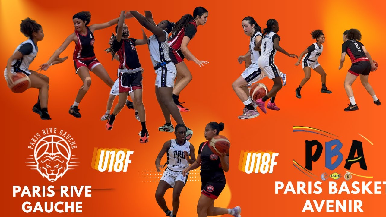 PARIS BASKET AVENIR VS PARIS RIVE GAUCHE U18F ( 4emes journ&eacute;es )