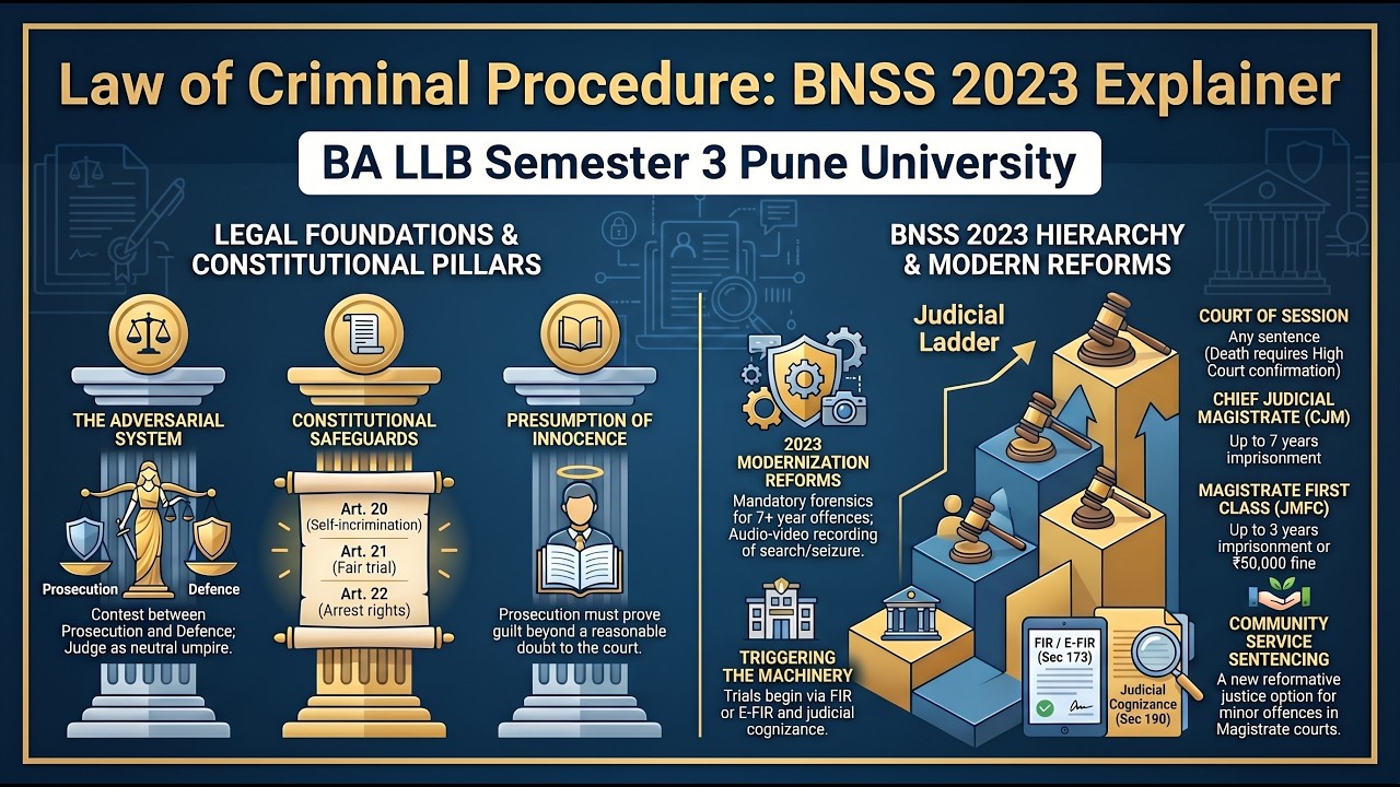 Law of Criminal Procedure - BNSS 2023 Explainer