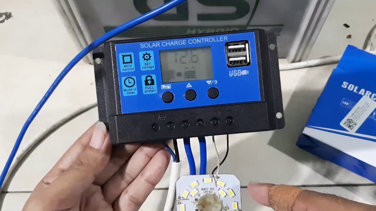Review Dan Cara Menggunakan Solar Charge Controller PWM