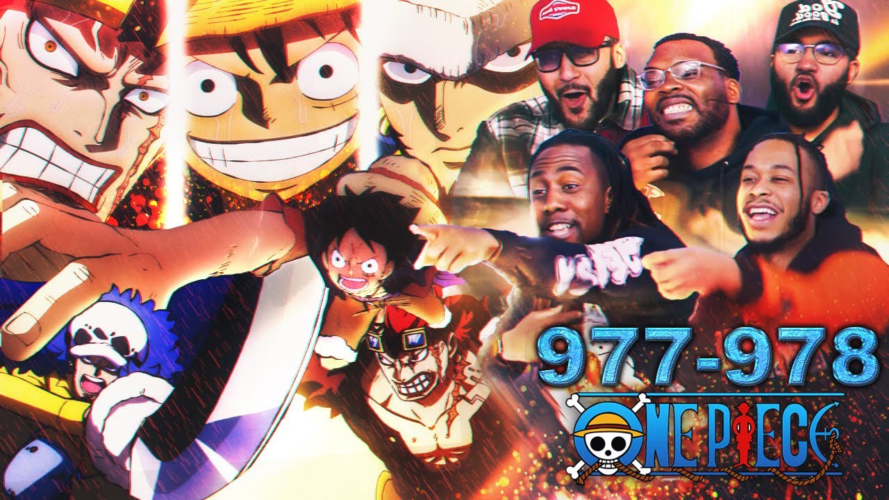 Луффи/Ло/Кид, уходите! Реакция на One Piece Eps 977/978