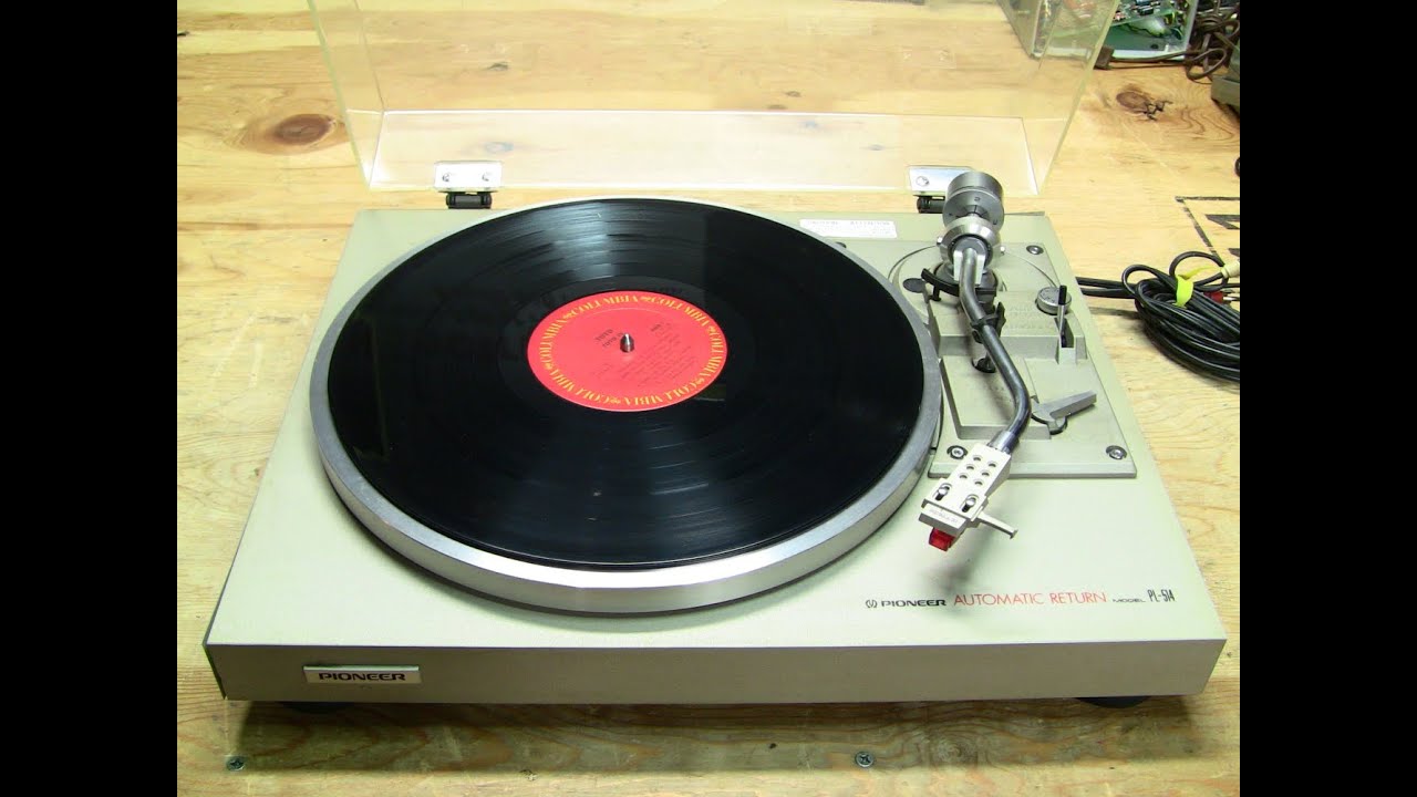Сервисное обслуживание проигрывателя Pioneer Model PL514