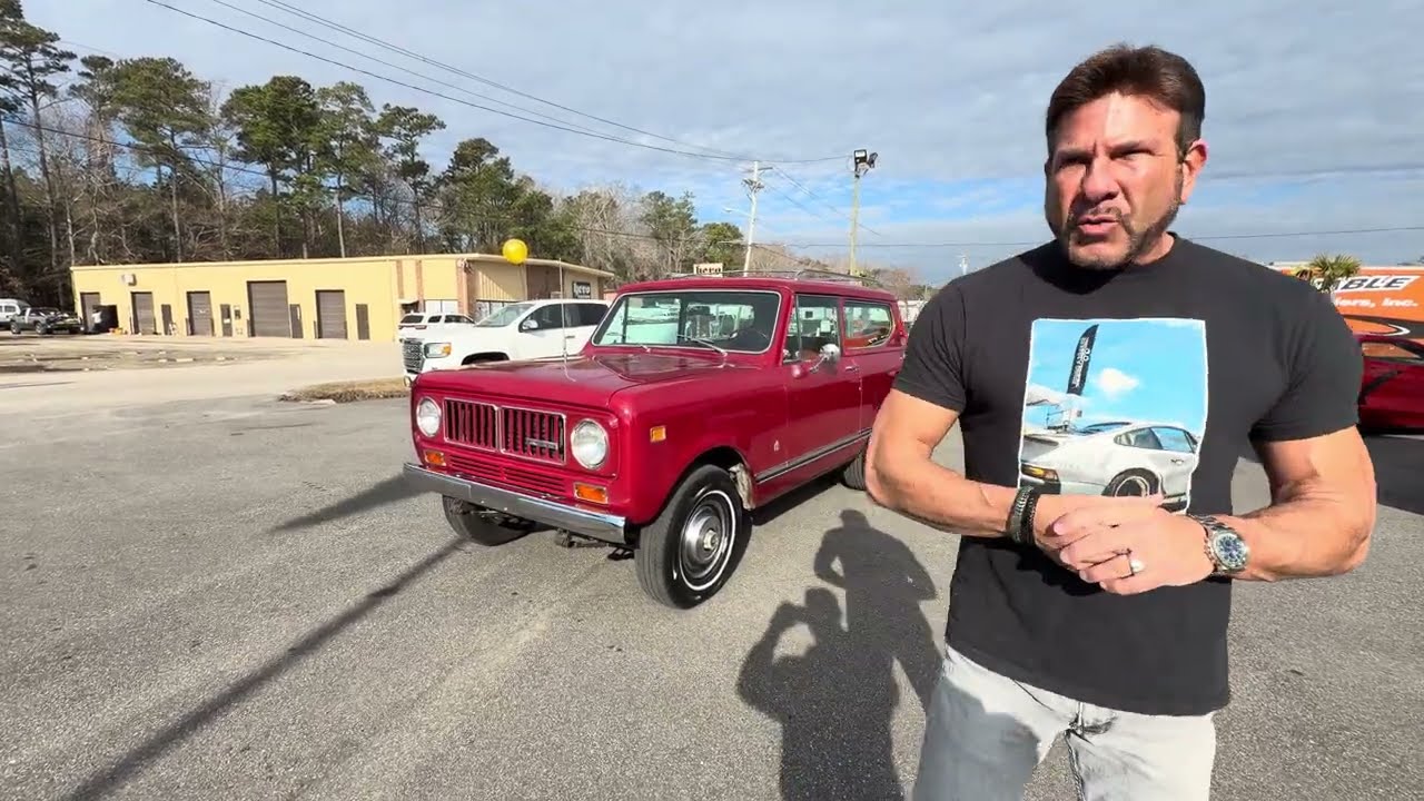 1973 Scout Driving Video! 25,000 ACTUAL MILES! 