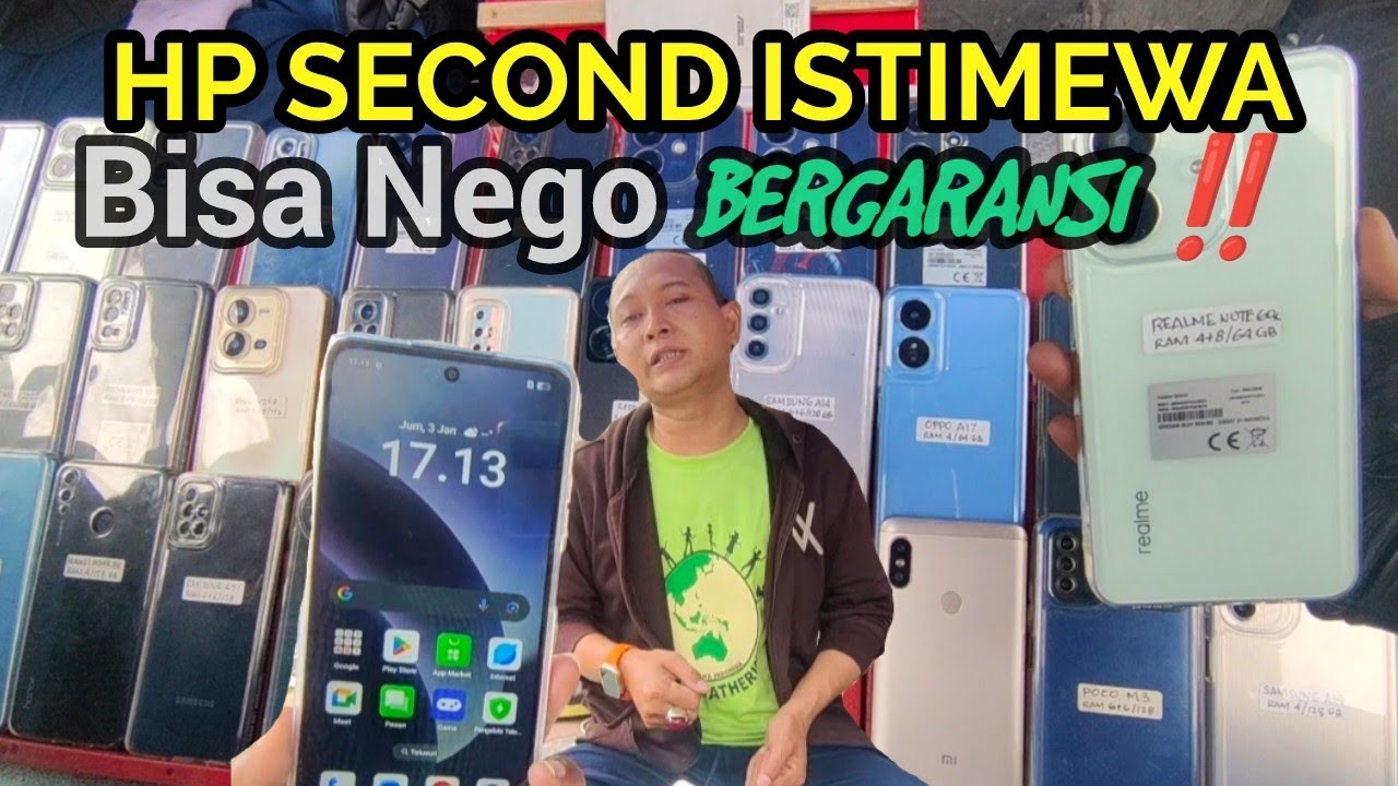 UPDATE TERBARU HP SECOND ‼️ PASAR LOAK JATINEGARA LAPAK MS RUDI 