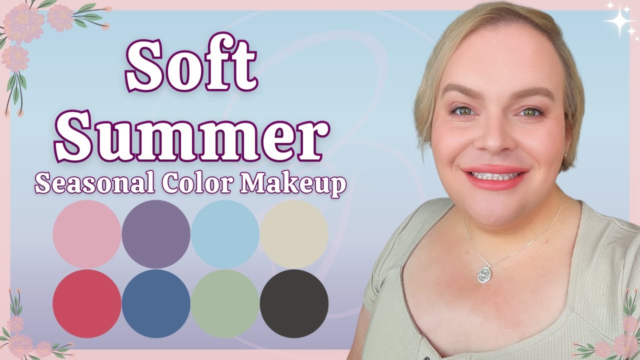 🌷 Soft Summer Inner Glow: Seasonal Color Makeup Tutorial 2024 ✨