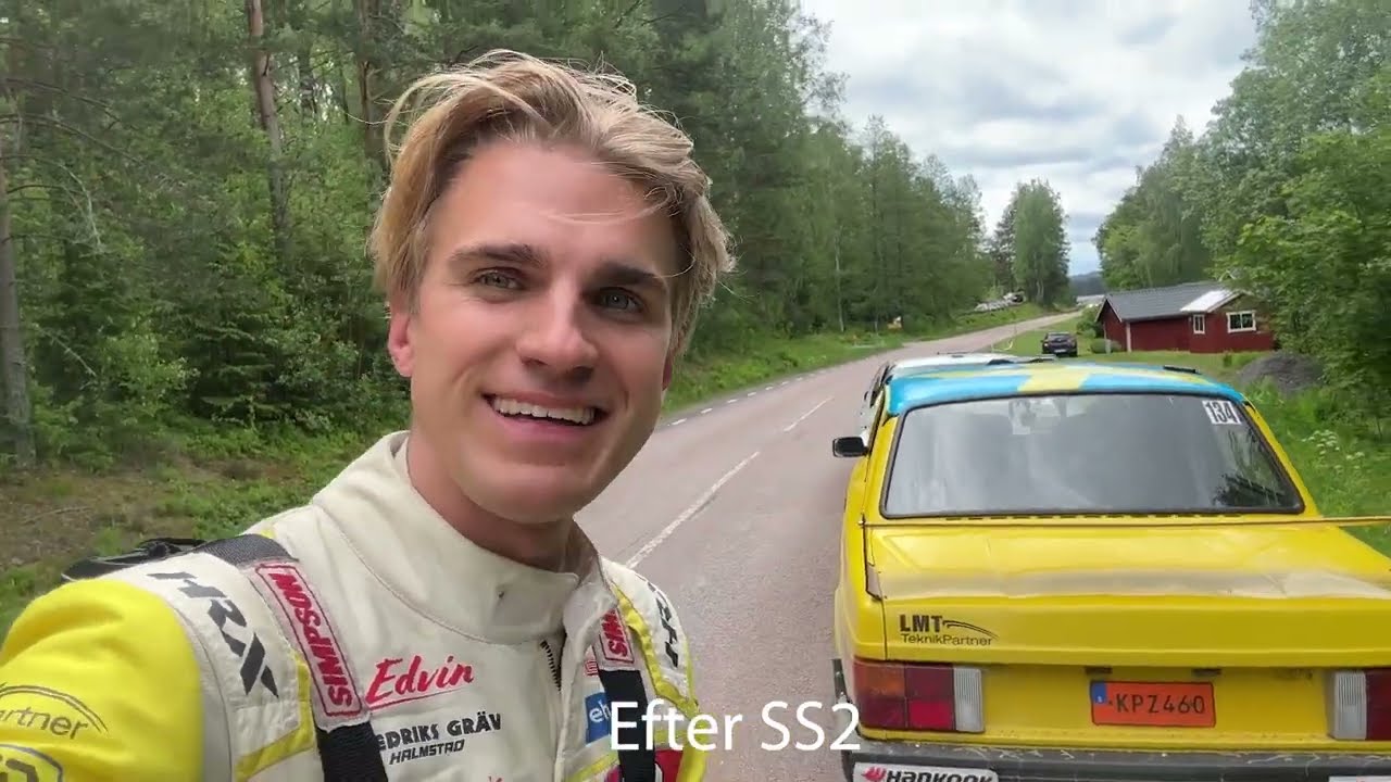 Här kunde vi inte åka fortare! SS3 i Royal Rally of Scandinavia