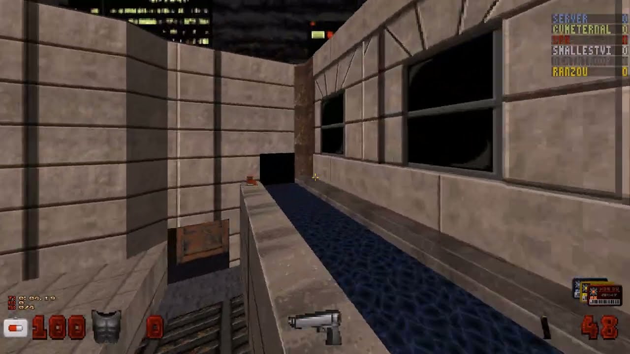 Duke Nukem 3D Online ( NetDuke32 ) Full Match #1
