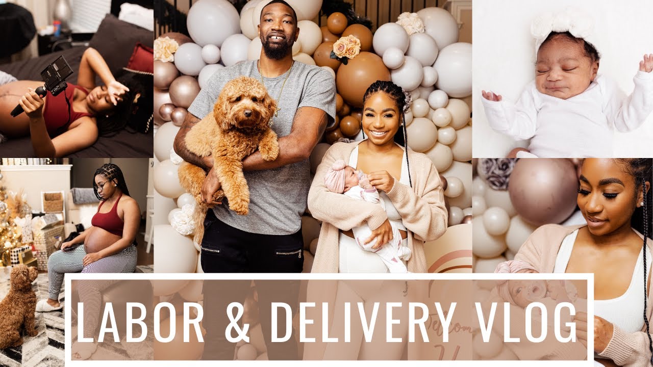 Birth Vlog - Planned Homebirth turned elected Cesarean | JaLisaEVaughn
