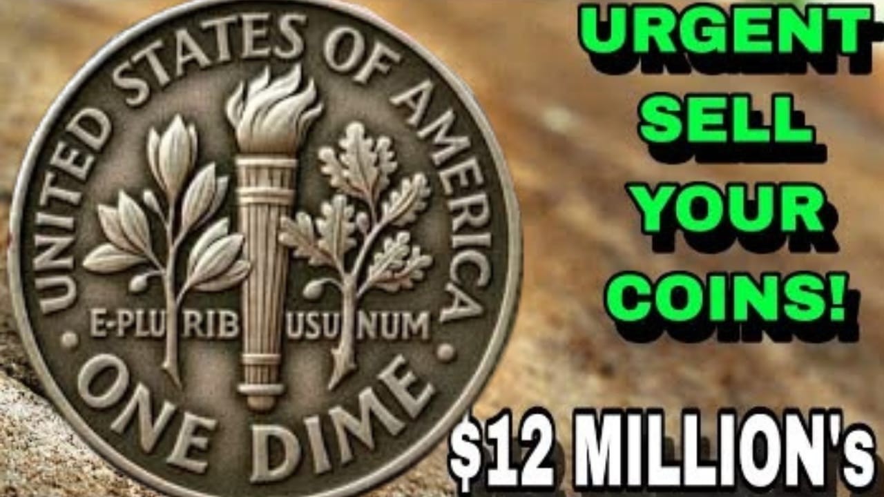 Top 3 Extremely Rare U.S Roosevelt Dimes worth Money - Valuable Dimes,  One Liberty Coins!
