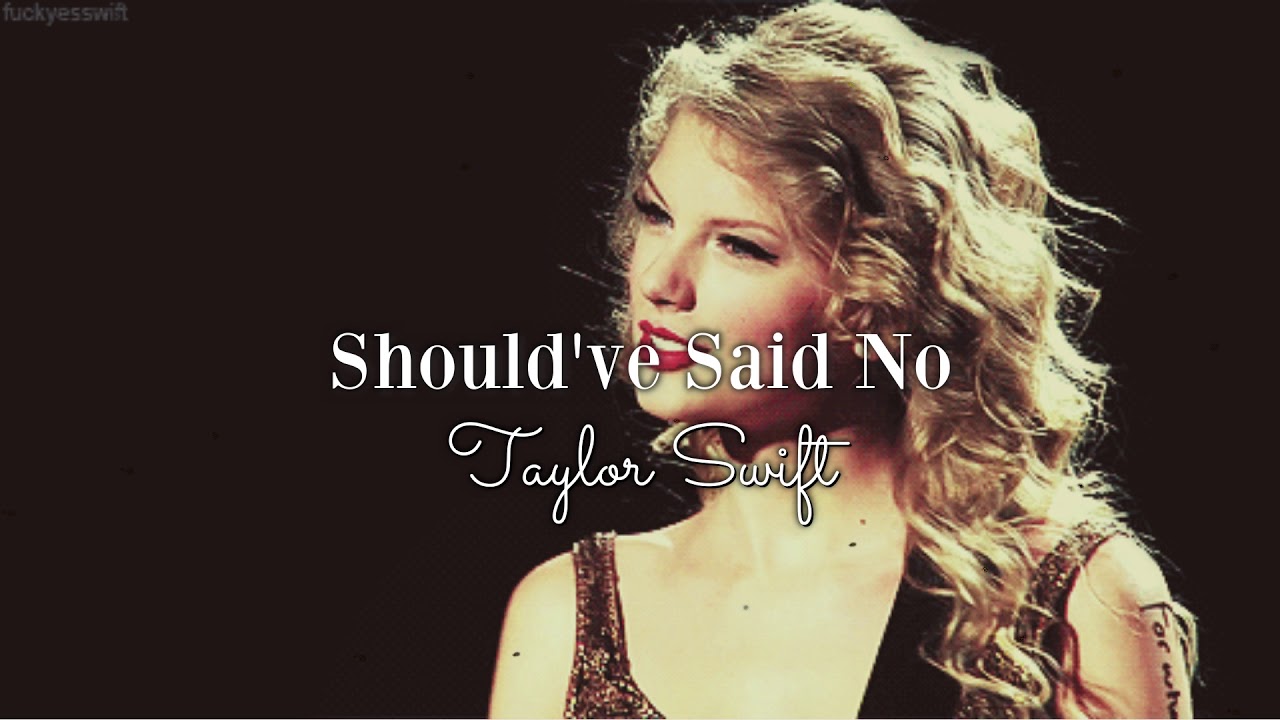 (slowed) Should've Said No • Taylor Swift