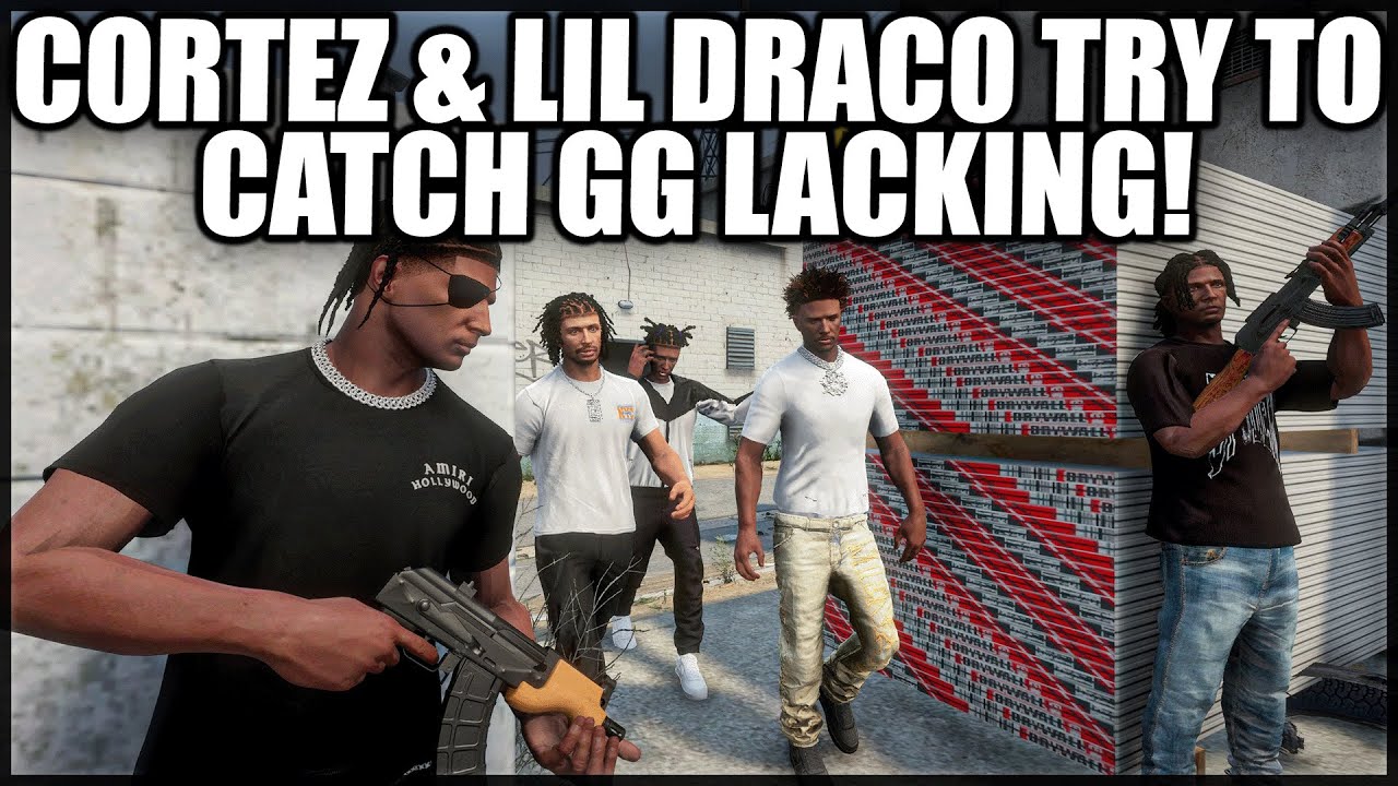 Cortez & Lil Draco Try To Catch GG Lacking!  | GTA RP | GrizzleyWorld Whitelist