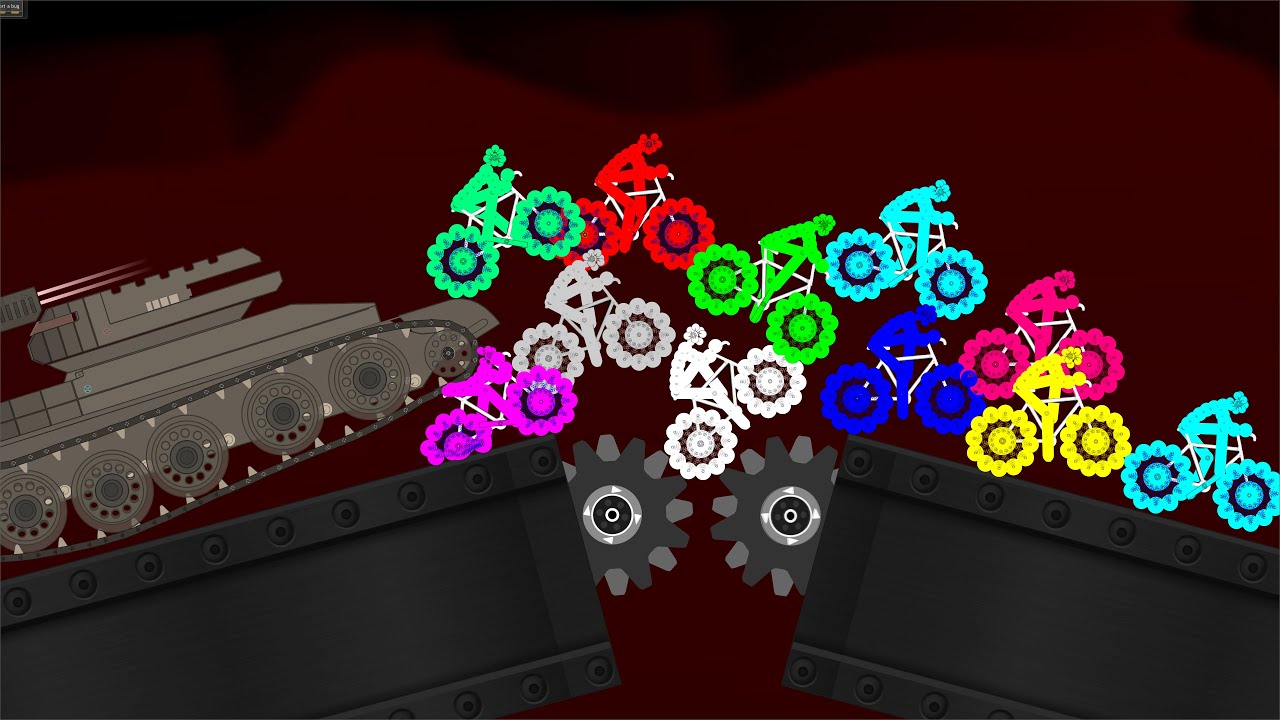 Survival Bicycle Race - Escape from the Tank