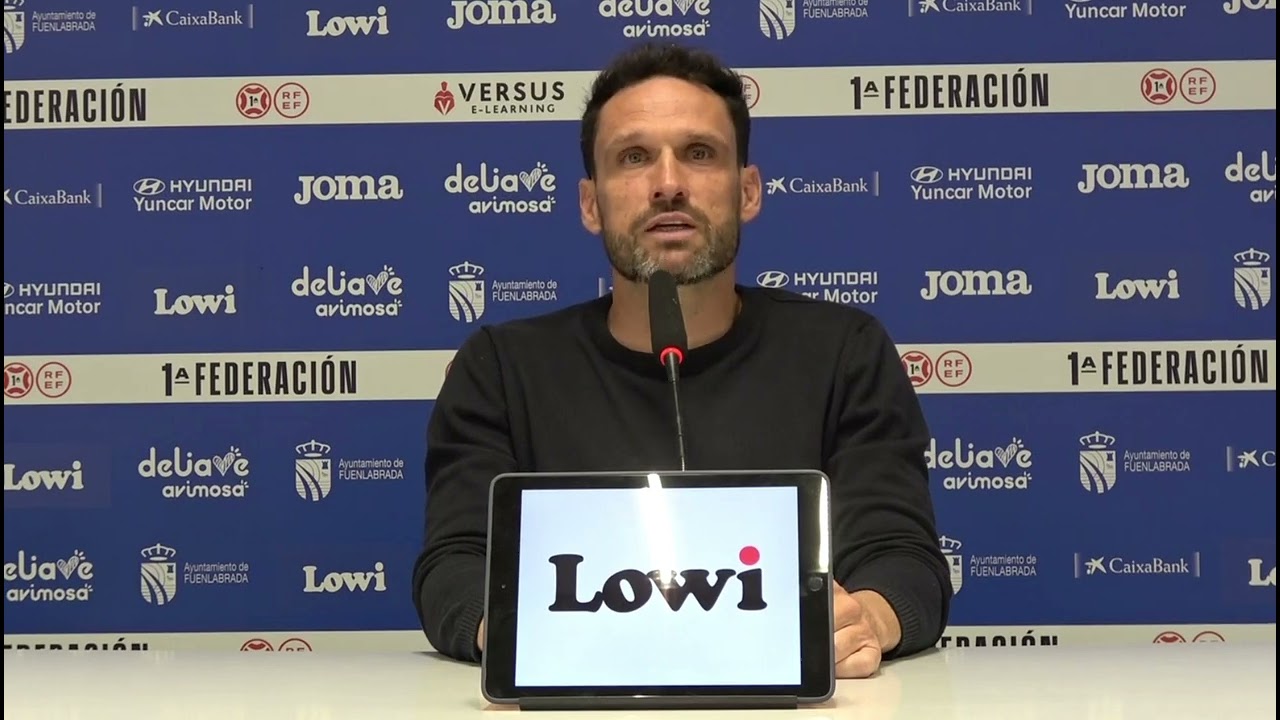 Rueda de prensa previa Rubén Anuarbe #RMCastillaFuenla