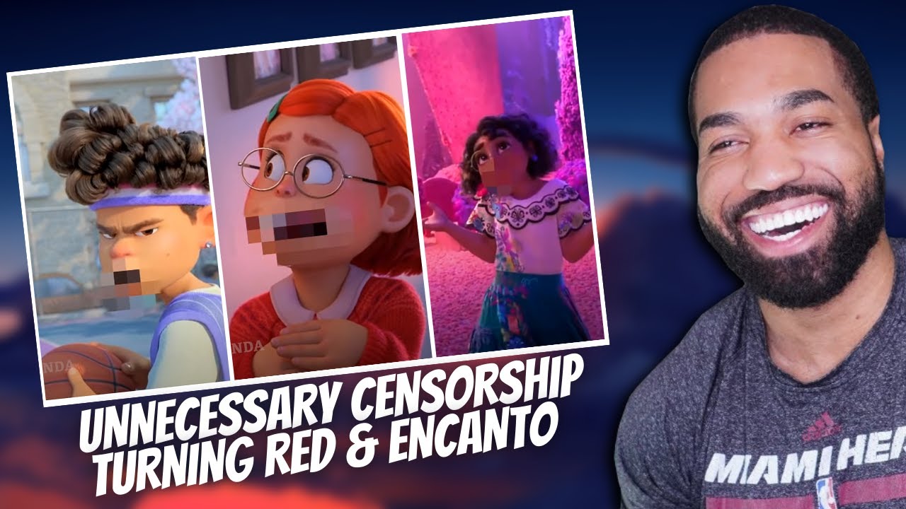 TRY NOT TO LAUGH | Unnecessary Censorship ENCANTO and TURNING RED