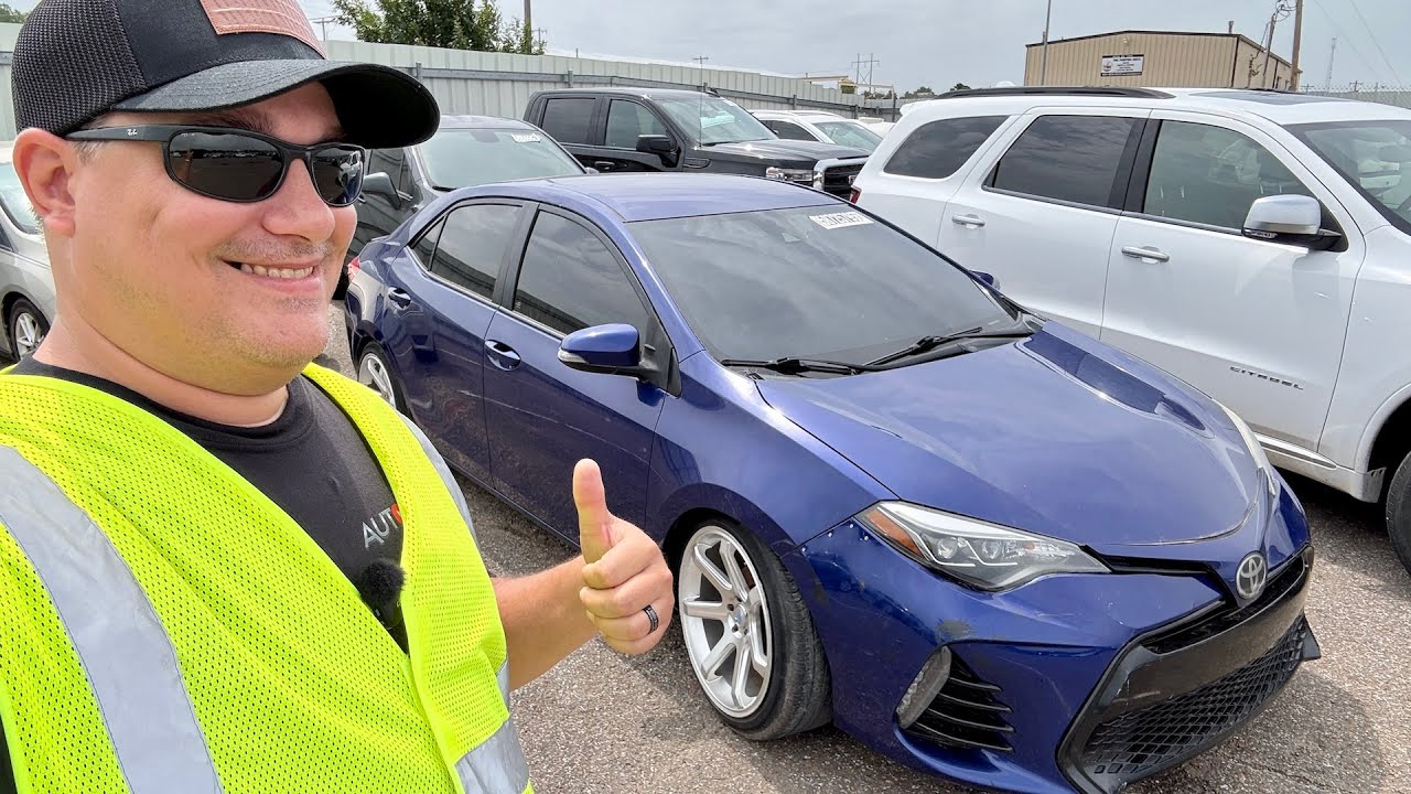 Seriously Tricked and Tuned Repossessed Toyota Corolla at Copart!