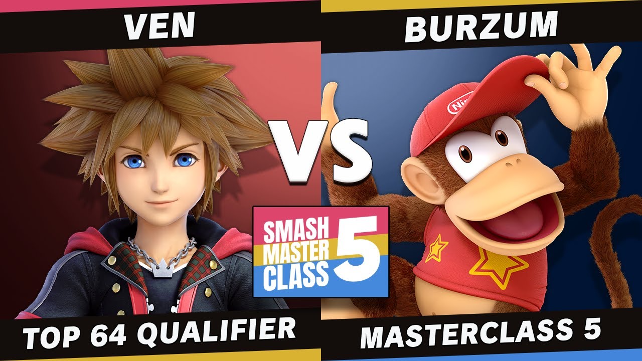 Masterclass 5 - manuel ven (Sora) vs burzum (Diddy Kong) -  Pools Winners Top 64 Qualifier
