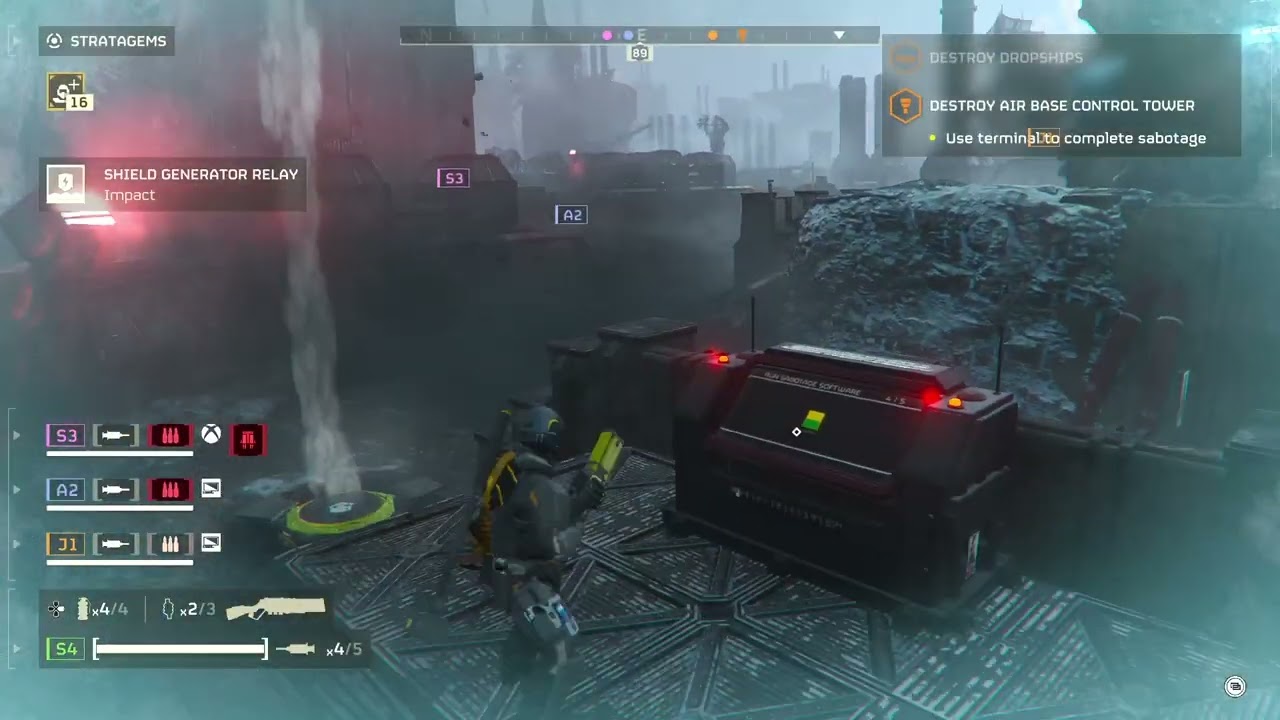 Helldivers. Attack on cyberstan
