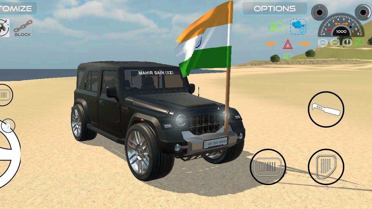 Indian Car Simulator Game 3d #indiancarsimulator3d #4x4 #automobile #thar #dumpertruck #heavyvehicle