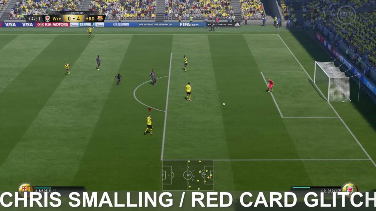 FIFA 17 | RED CARD GLITCH | STILL ON PITCH