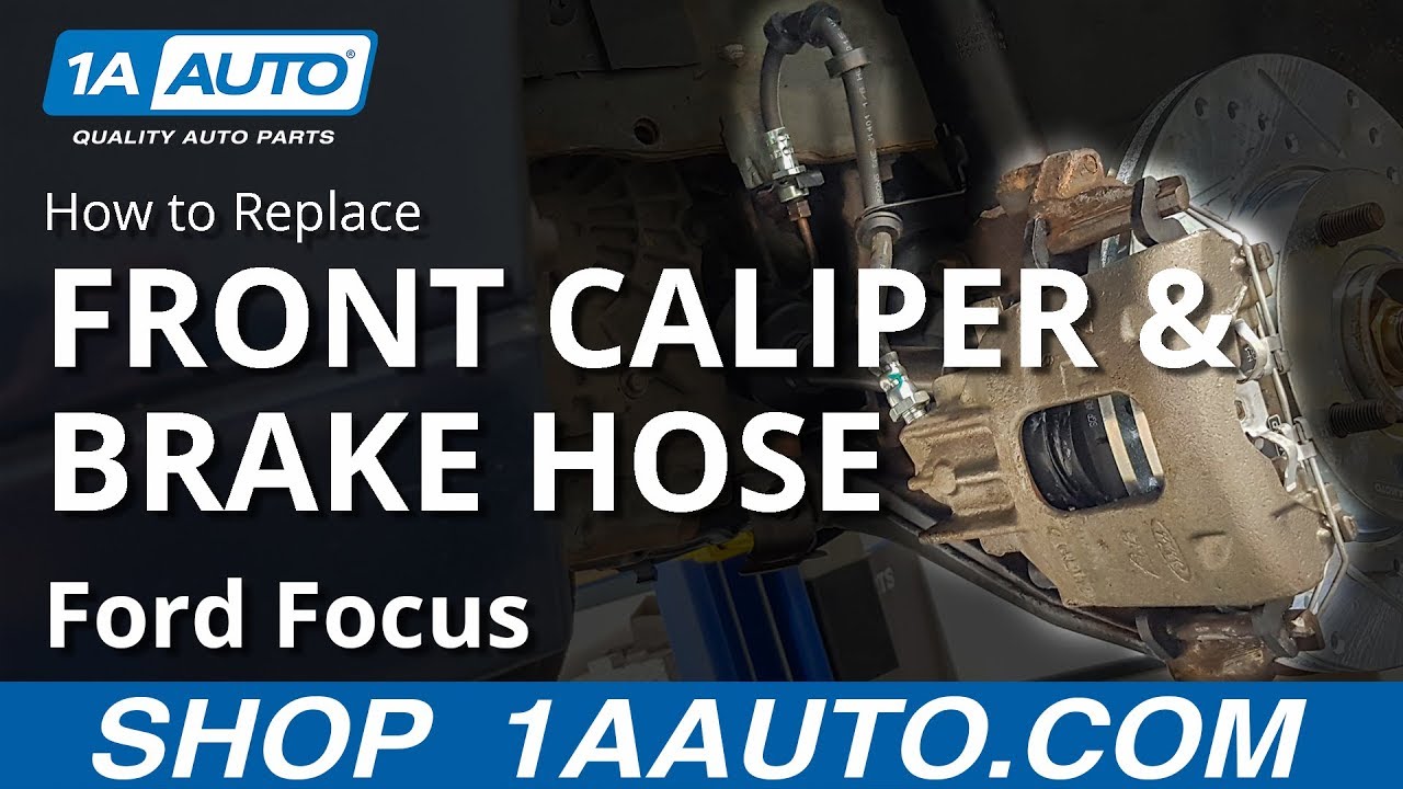 How to Replace Brake Caliper and Hose 00-04 Ford Focus