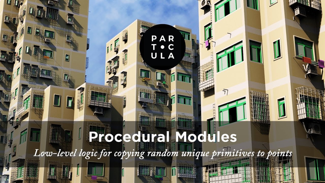 Procedural Modules | Houdini 16.5