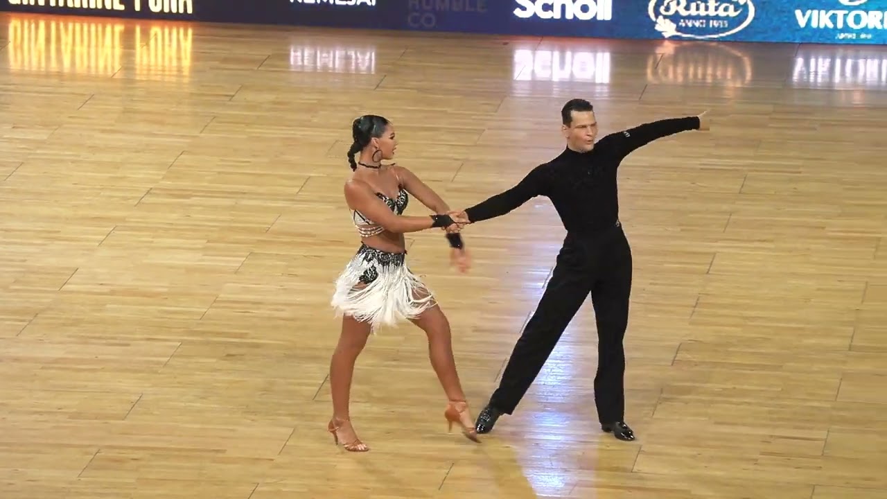 Valerii Shylo - Akvilė Navadnyčytė, LTU | WDFS International Open, Adults LA (#AmberCouple2025)