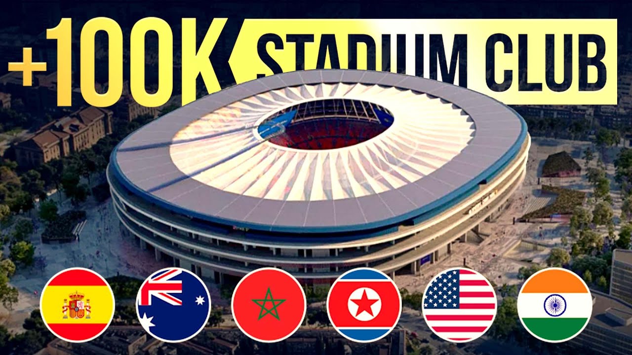 The World’s Biggest Stadiums | The Exclusive +100K Club