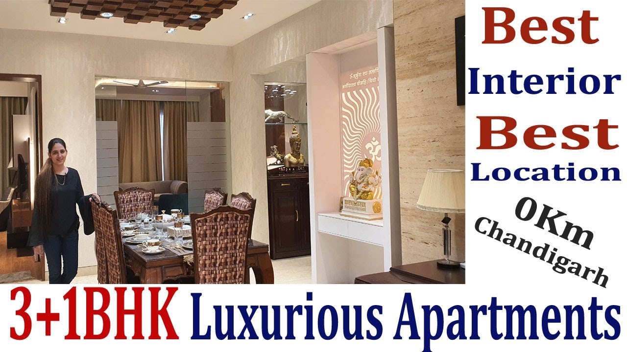 3BHK+Servant 2652 Sq.ft Luxury Apartments 0km from Chandigarh | Beverly Golf Avenue Sector 65 Mohali