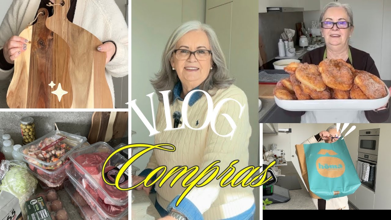 Vlog de Compras ~ Homa~Mercadona~ Lidl….Fiz Malassadas no dia de Carnaval 