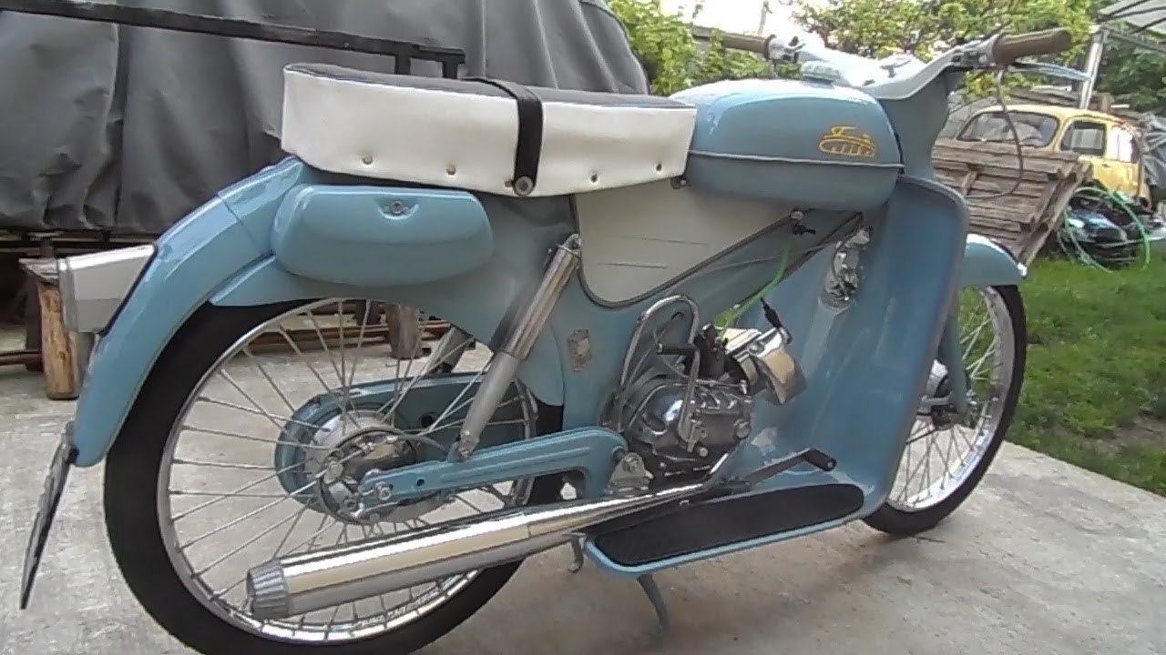 Tomos T 12 50 ccm 1964 After restoration