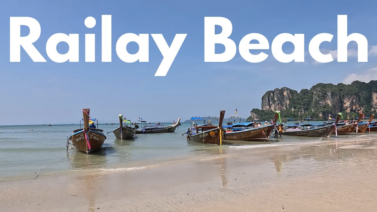 Railay Beach, Thailand: What It Actually Feels Like (17 Minutes by the Sea)