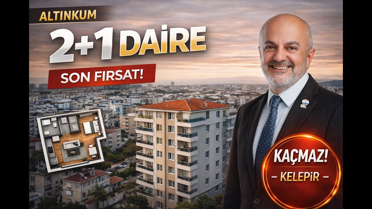 KONYAALTI ALTINKUM ARA KAT 2+1 SATILIK DAİRE