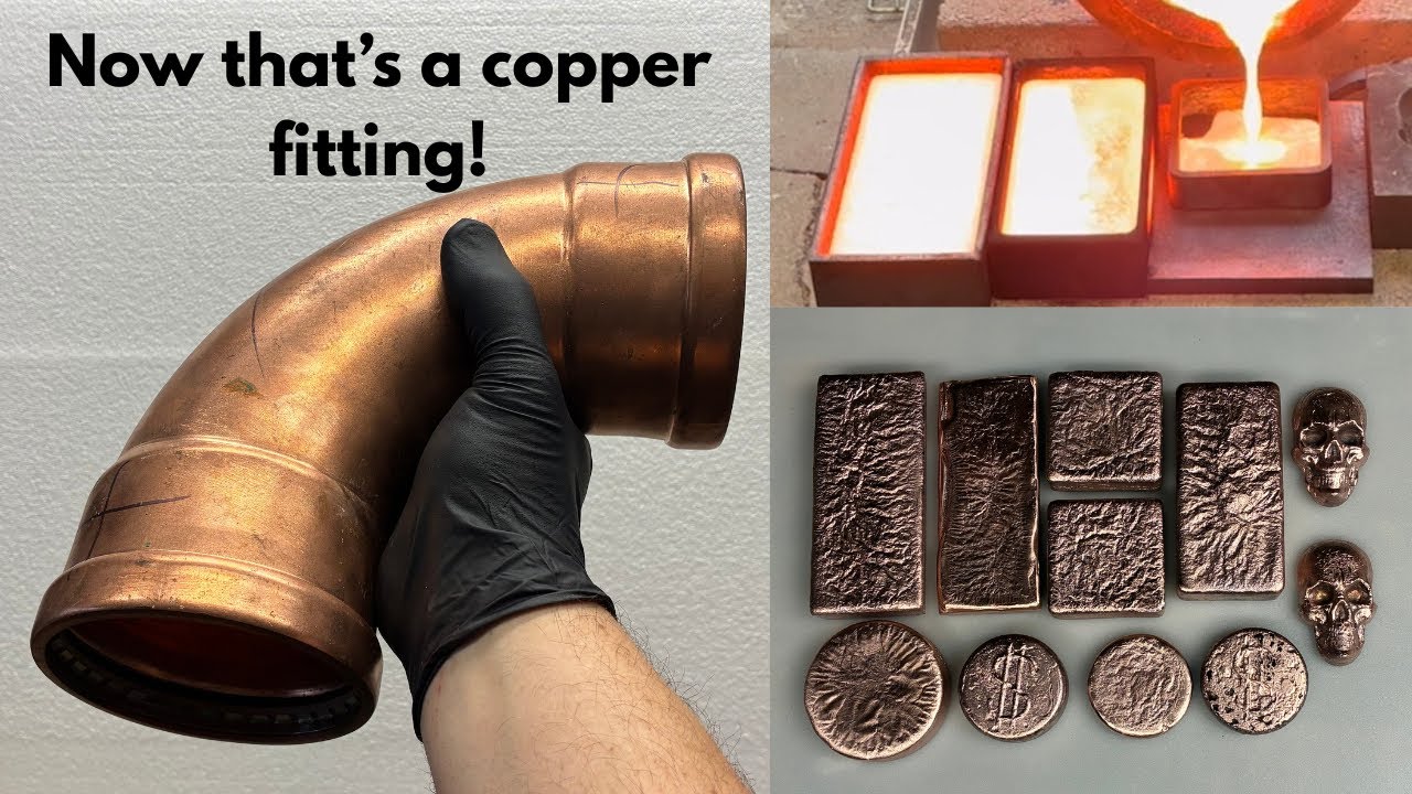 4” copper fittings melted 