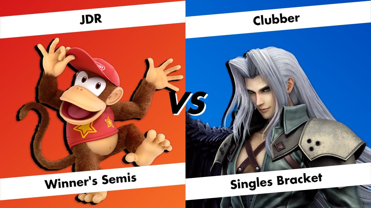 Fern's Housewarming Tournament - Winner's Semis - JDR (Diddy Kong) vs Clubber (Sephiroth)