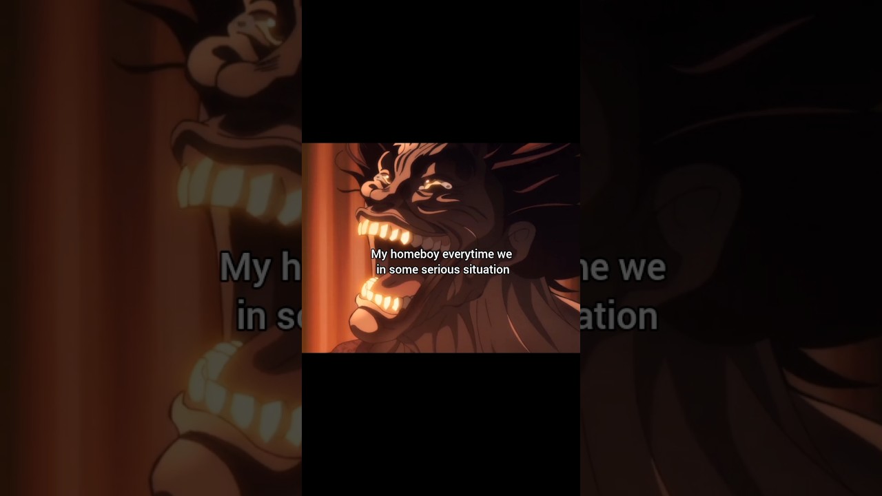 unserious ahh nigga                                  #shorts #memes #anime #baki