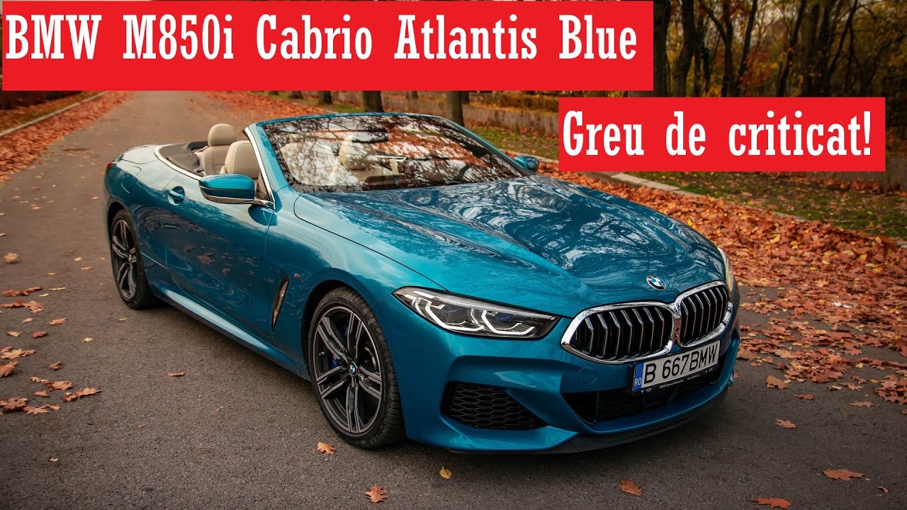 Review BMW M850i Cabriolet - Greu de criticat! | Test in Romana 4K