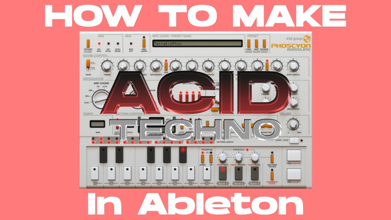 How to make Hard Acid Techno in Ableton