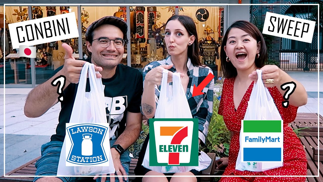 Shopping at Japanese Conbini with @DanielandYuka !  | IkuTree