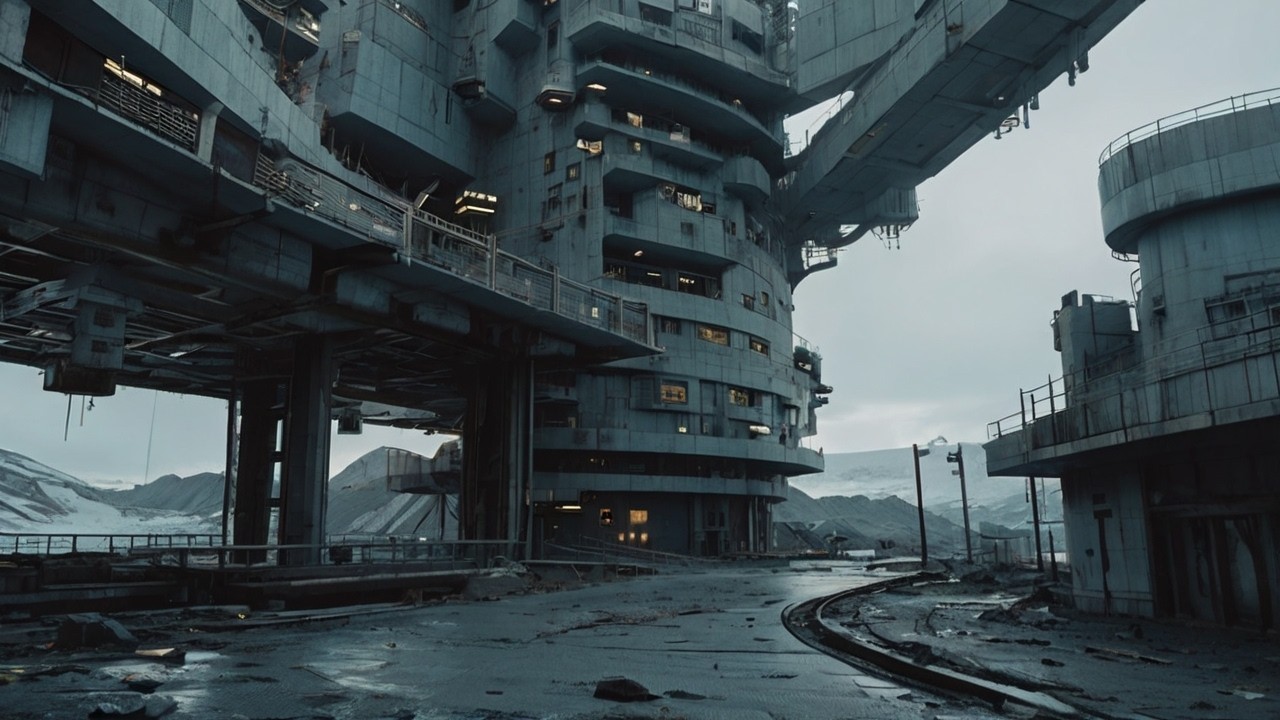 Lost Industrial Park – Dystopian Atmospheric Dark Ambient – Postapocalyptic Ambient Journey