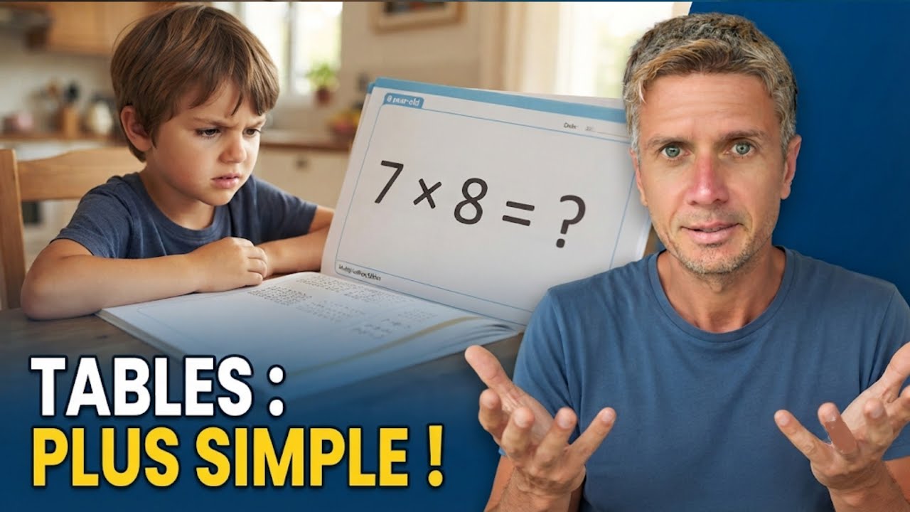 Apprendre les TABLES DE MULTIPLICATION facilement et rapidement : 2 astuces vraiment efficaces😍